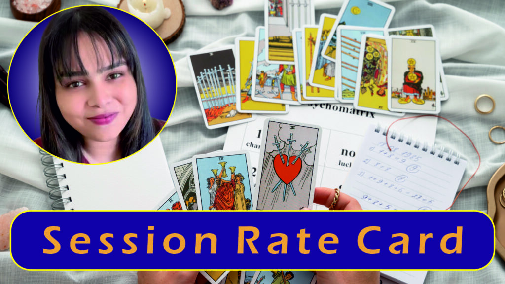 Astro Srinithi Session Rate Card